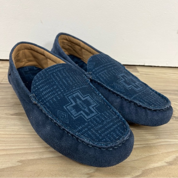 Pendleton Harding Wool Blend/Suede Slippers Shearling Lined Men’s Size 9 NWOT main image 4